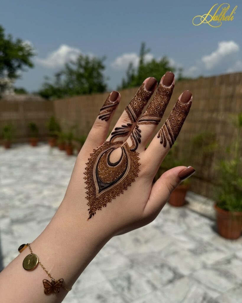 simple easy mehndi design