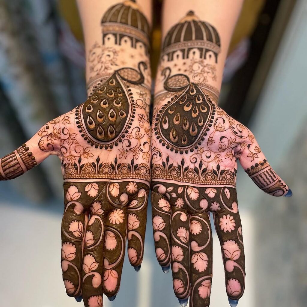 bridal mehndi design