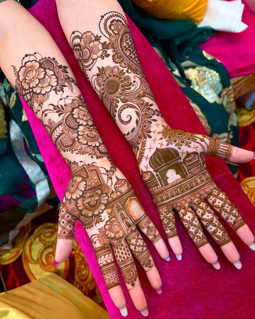 bridal mehndi design