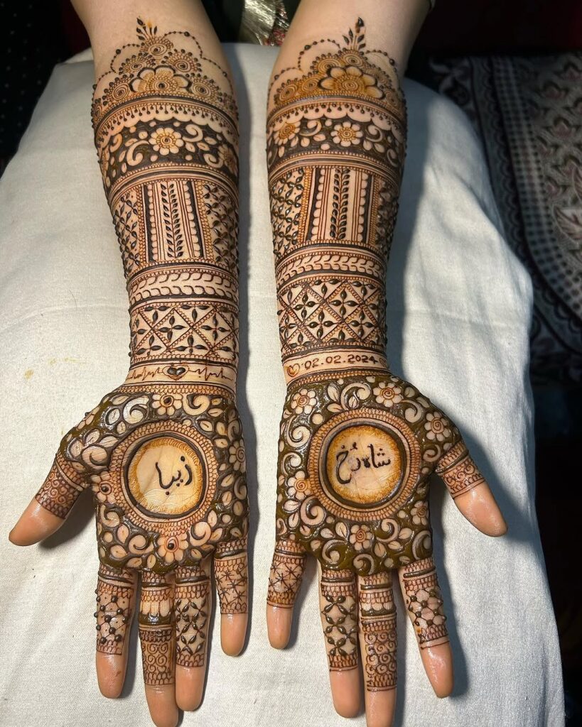 bridal mehndi