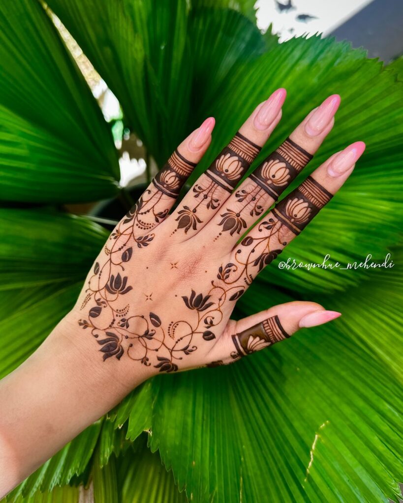 minimal mehndi